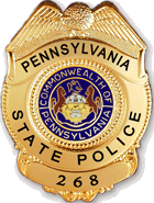 G130 Eagle Police Badge