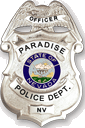 G152 Eagle Police Badge