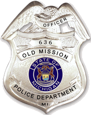 G163 Eagle Police Badge