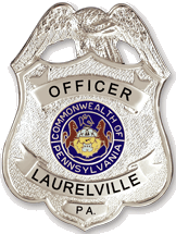 G168 Eagle Police Badge