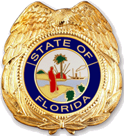 G221 Eagle Police Badge