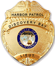 G612 Eagle Police Badge